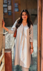 भू weave Viscose Kurta Pant Set