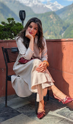 भू weave Viscose Kurta Pant Set