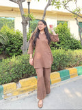 भू weave Cotton Co-ord Set