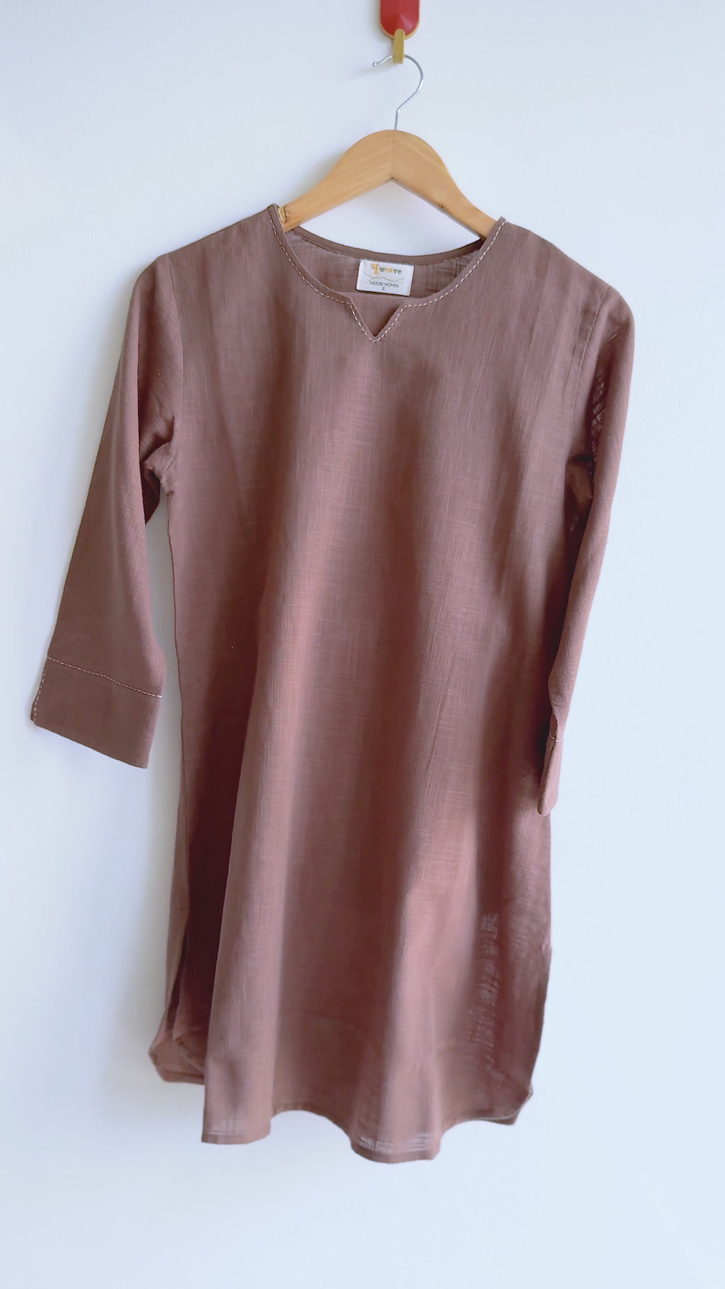 भू weave Cotton Co-ord Set