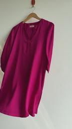 भू weave Satin Viscose Co-ord Set